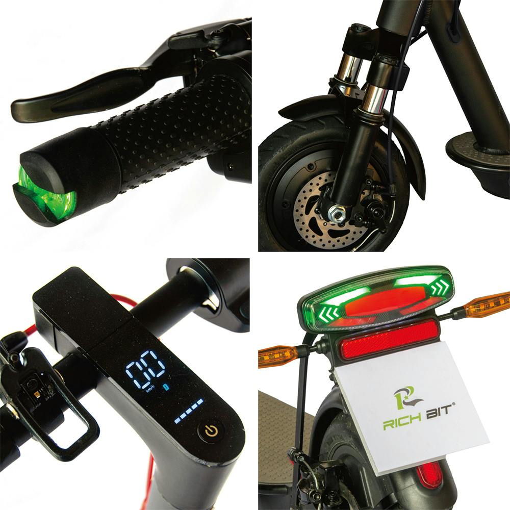 RICHBIT ES1 Pro 電動キックボード 特定小型原付モデル シルク