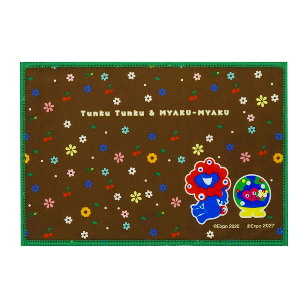 EXPO2027 トゥンクトゥンク ミャクミャク ハンカチフラッグ 花びら TOS