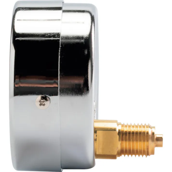 【CAINZ-DASH】高島計器 一般圧力計(D枠埋込型・縁なし・φ60)圧力レンジ0.0~25MPa G1/4【1017225】 1017225【別送品】