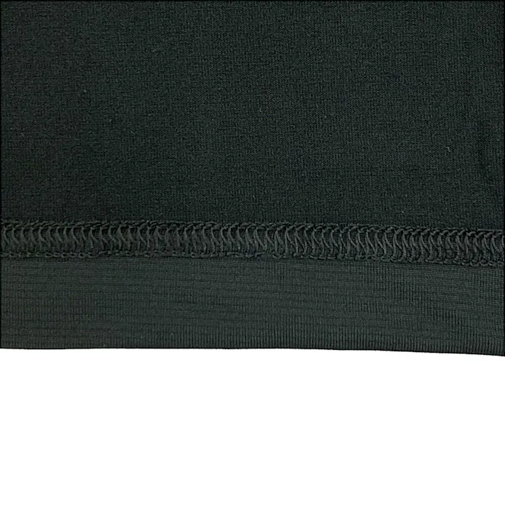 BOKURAWORKS 蓄熱裏ピーチ長袖ハイネック ブラック LL