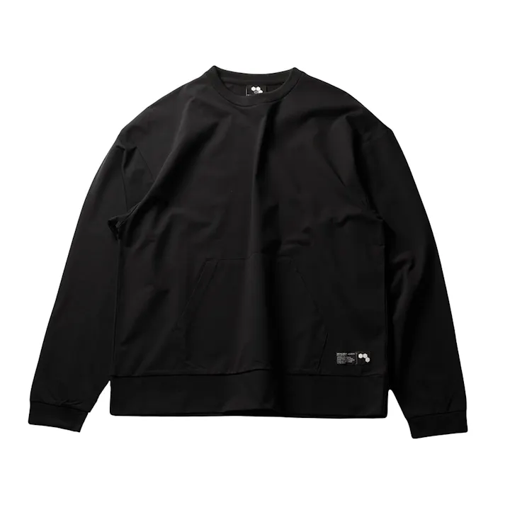 ストレッチはっ水Tシャツ ブラック M