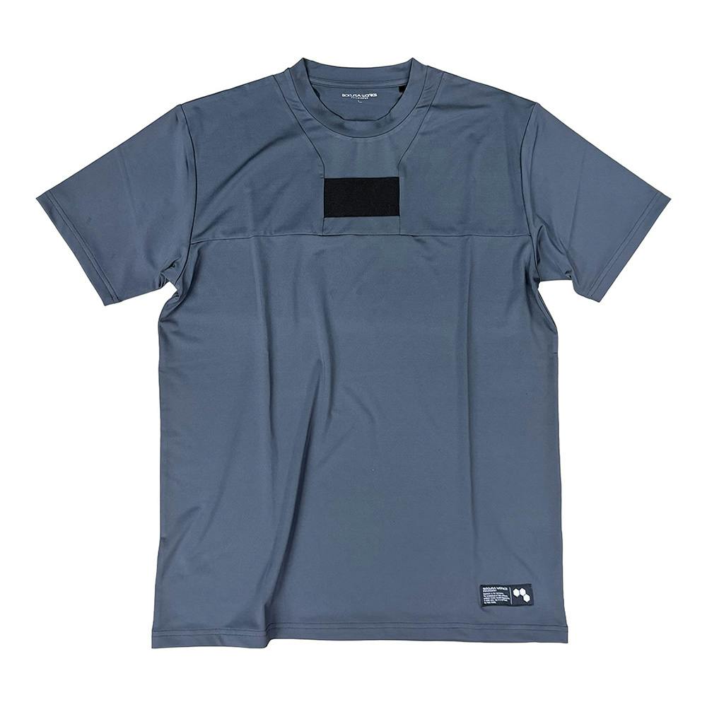 タオルホルダー付きTシャツ LL チャコール | 作業着・作業服・安全靴