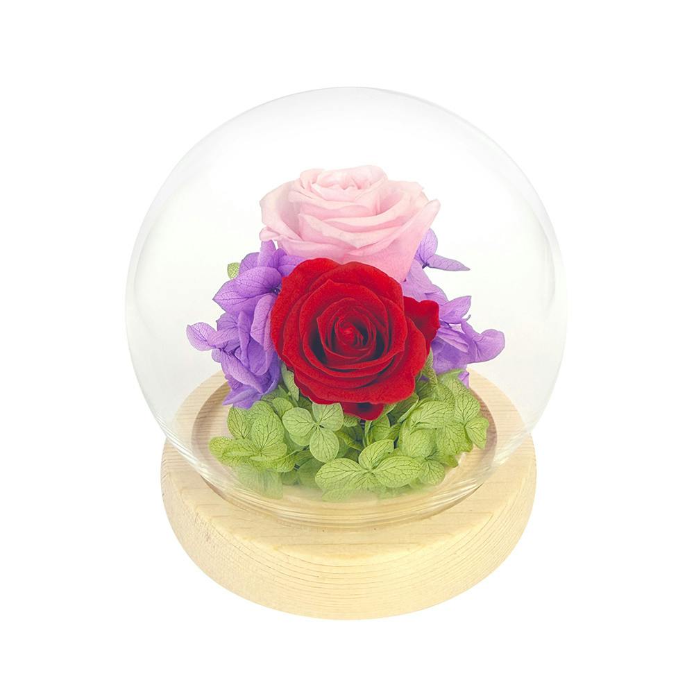 スフィアドームアレンジメント希 ピンク