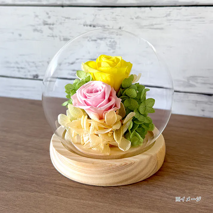 スフィアドームアレンジメント希 イエロー