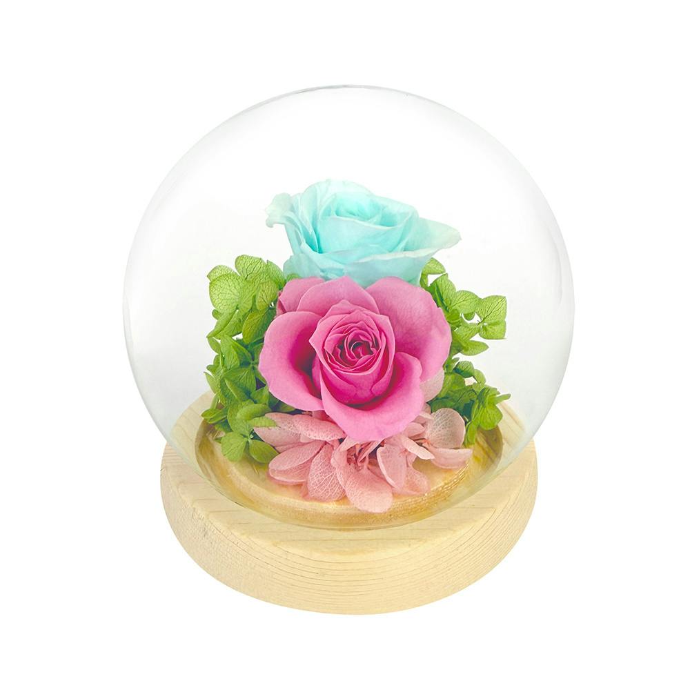 スフィアドームアレンジメント希 ブルー