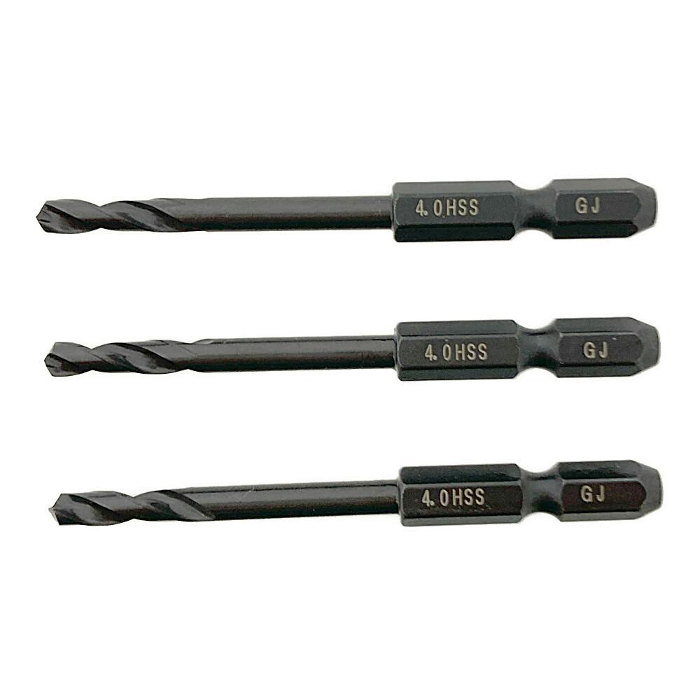 BIC TOOL 月光ブラック 六角軸 鉄工用 4.0mm 3本組 | 電動工具 通販