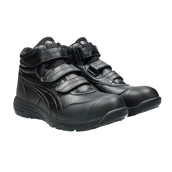 ウィンジョブ CP312 ブラック×ブラック 25.5cm