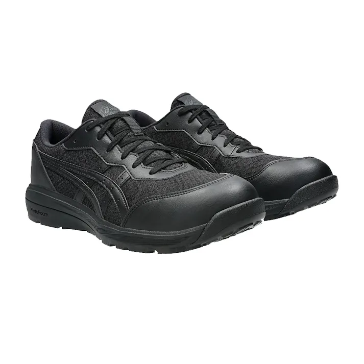 ウィンジョブ CP221 ブラック×ブラック 25.5cm