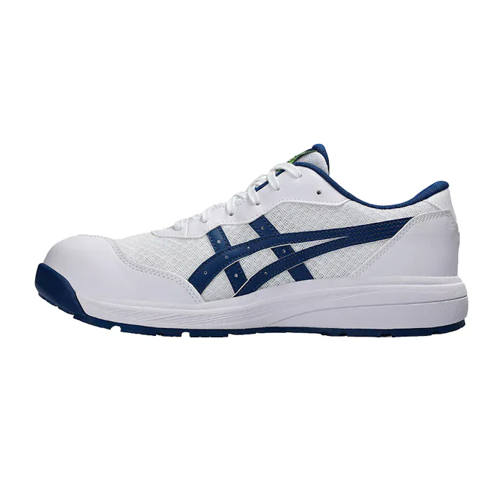 ウィンジョブ CP221 ホワイト×マコブルー 25.0cm