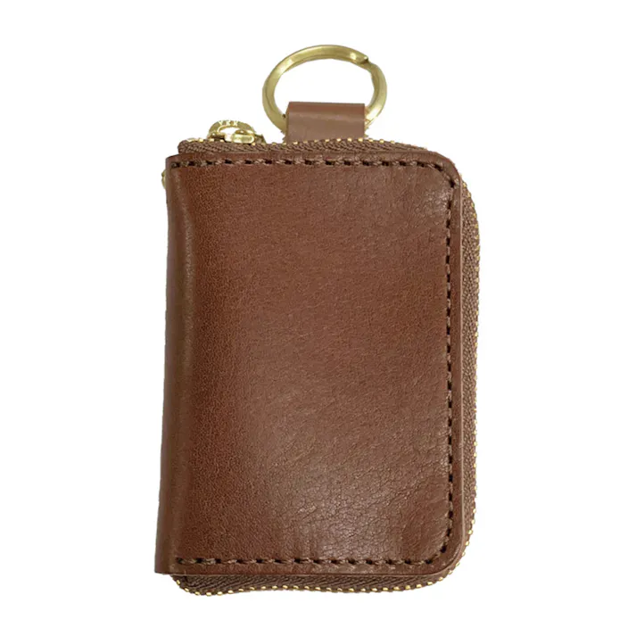 栃木レザー 牛革スマートキーケース BR