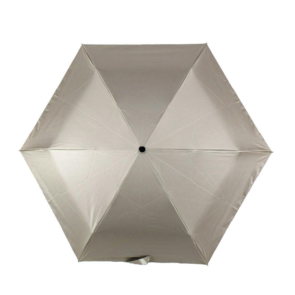 ギア式 自動開閉 晴雨兼用折傘 55cm ベージュグレイ | 傘 通販