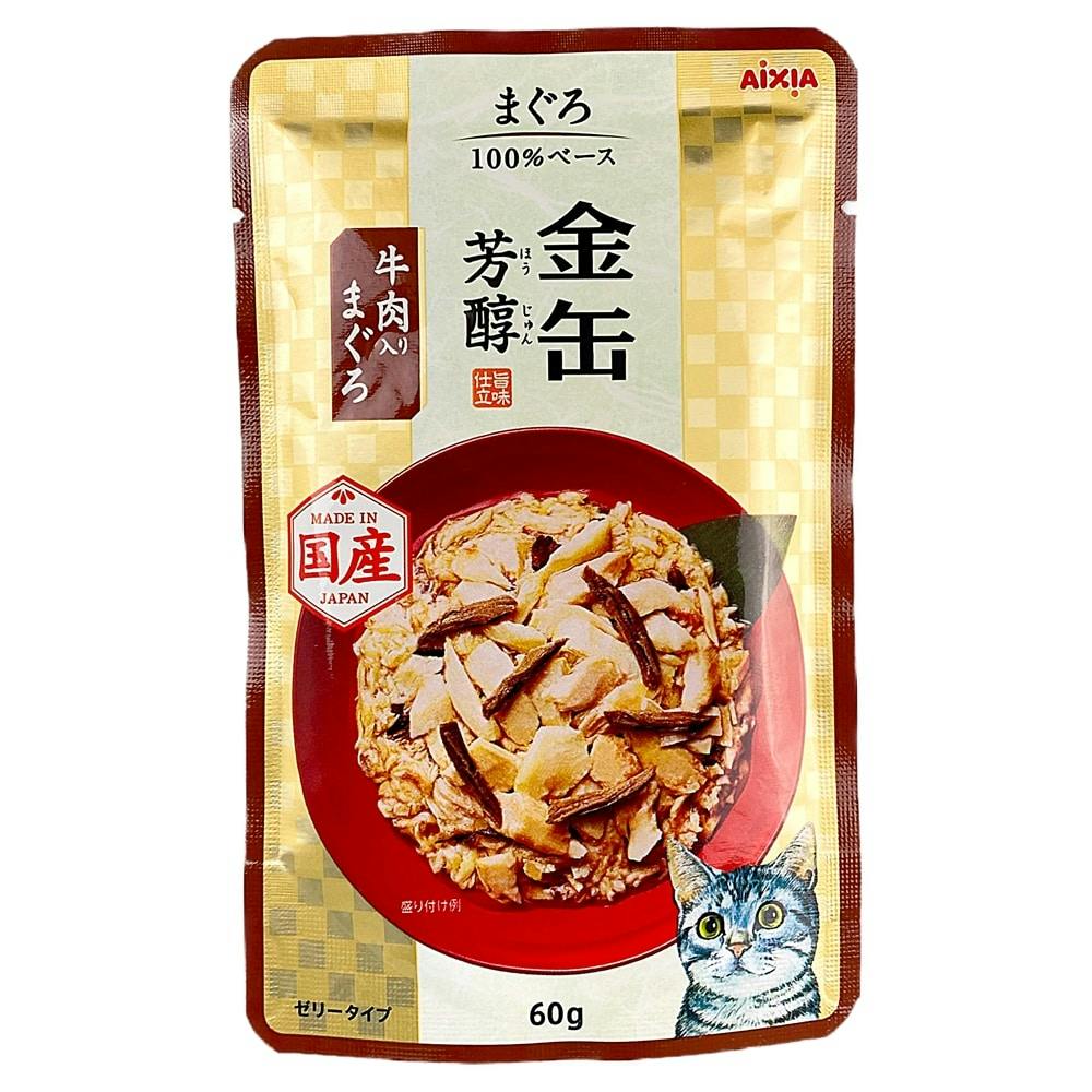 金缶 芳醇 パウチ まぐろ ゼリータイプ 60g(販売終了) | ペット