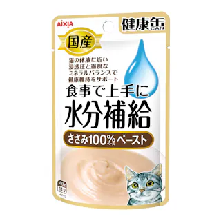 アイシア 国産 健康缶パウチ 水分補給 ささみペースト 40g