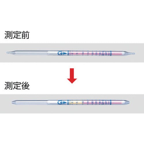 CAINZ-DASH】ガステック 気体検知管4L 硫化水素 （10本入） 4L