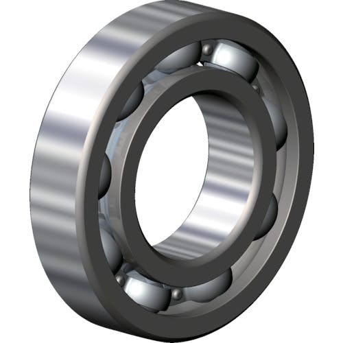 【CAINZ-DASH】ＣＣＴＹベアリングジャパン 深溝玉軸受（開放タイプ）内輪径１２×外輪径２８ｍｍ 6001【別送品】
