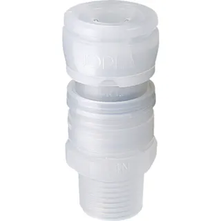 【CAINZ-DASH】ジョプラックス 樹脂ソケット 相手側取付Rc(PT)1/2 ジョプラPPシリーズ TSV-4P【別送品】