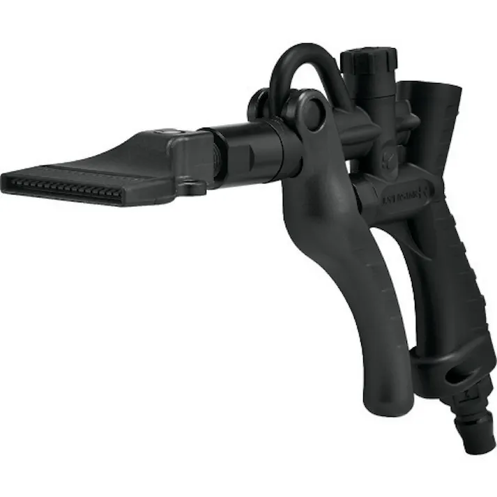 【CAINZ-DASH】ジョプラックス プラスチックエアダスター ジョプラスターR(下配管用)+フラットノズル(PPS製)+専用アダプター TD-100H-EJF【別送品】