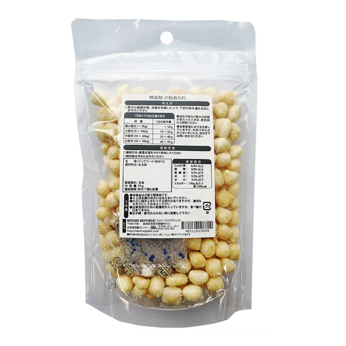 無添加 小粒あられ 全犬種用 70g