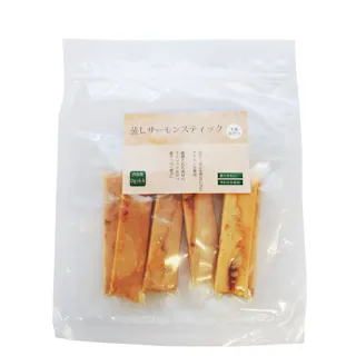 蒸しサーモンスティック 犬用おやつ 20g×6本