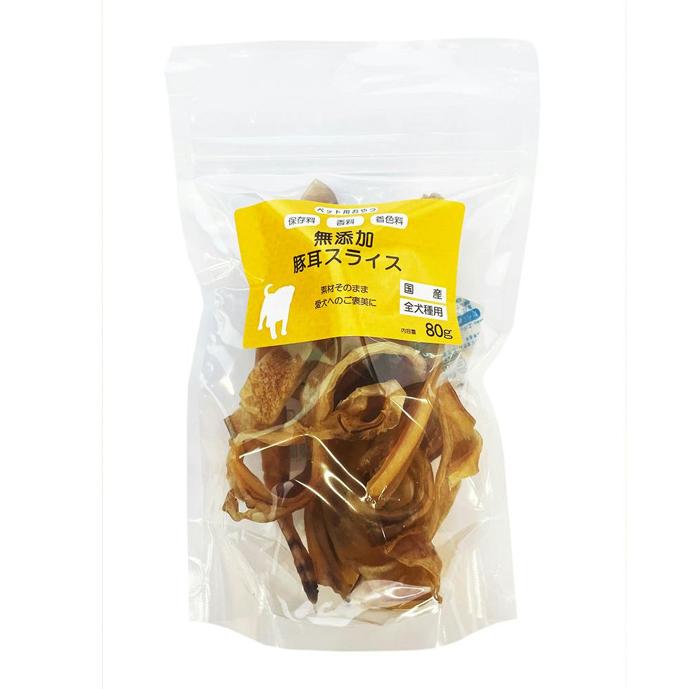大袋単品】豚耳細切り500g 犬のおやつ 無添加 HAVEPET 犬用品