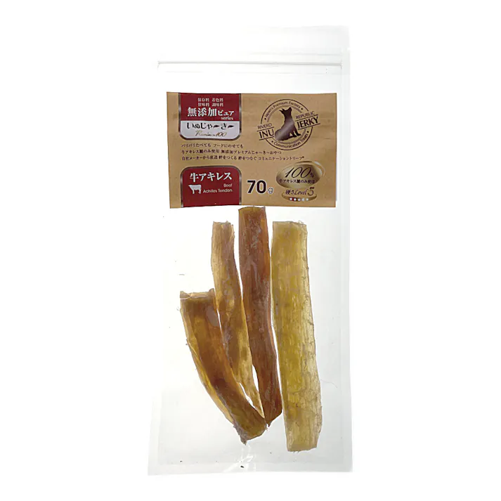 いぬじゃ~き~ 無添加ピュア 牛アキレス 70g