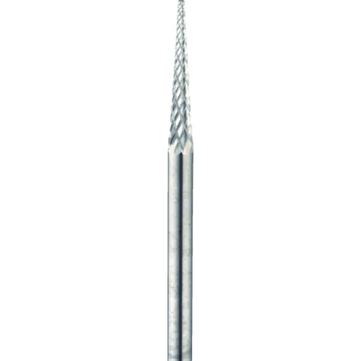 【CAINZ-DASH】ミニター 超硬カッター 円錐先丸ファインクロスカット 刃径Φ2.3 刃長15mm BC1533【別送品】