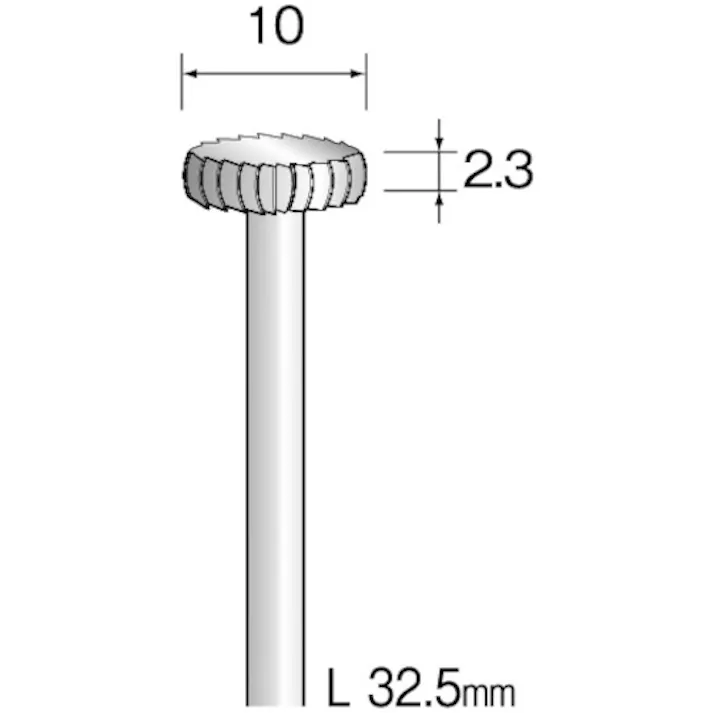 【CAINZ-DASH】ミニター ハイスカッター ストレートカット Φ10 BS2052【別送品】