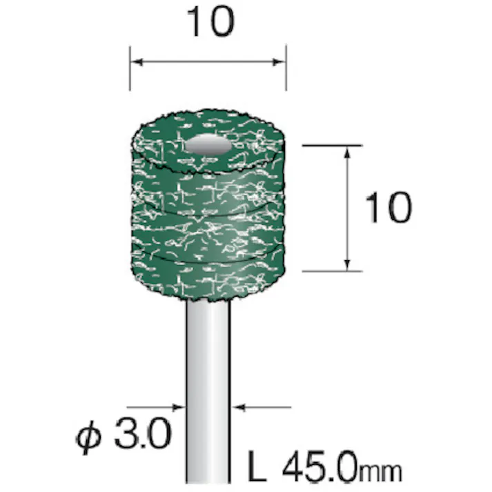 【CAINZ-DASH】ミニター クッションサンダー 積層#180 φ10 (3本入) EA5011【別送品】