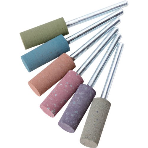 【CAINZ-DASH】ミニター 研削用ゴム砥石　ＧＣハード　＃３２０　φ６　（１０本入） DB2414【別送品】