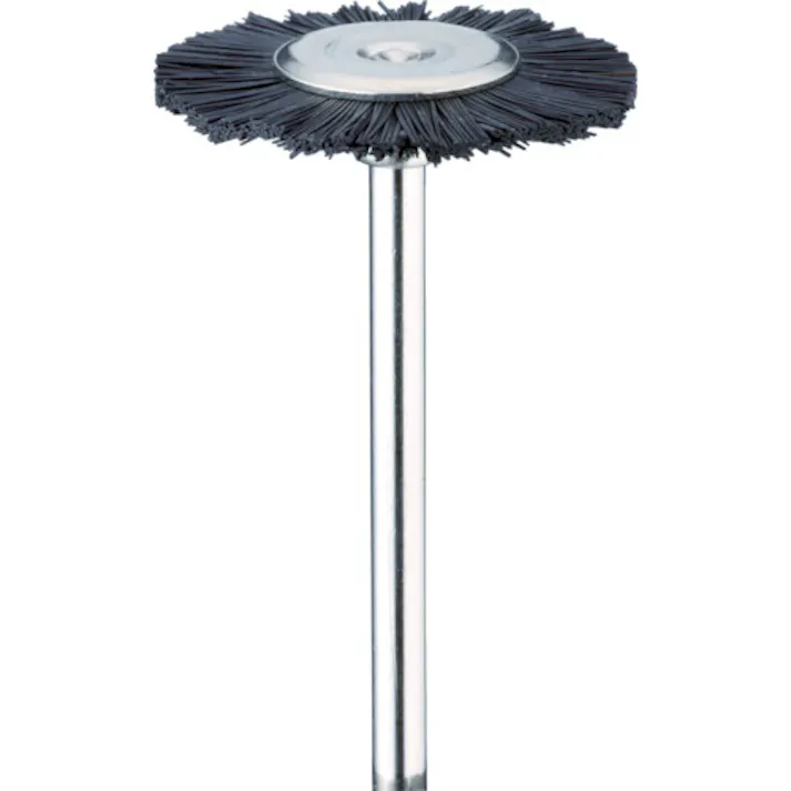 【CAINZ-DASH】ミニター 毛ブラシ ホイール 豚毛 ハード φ25 (10本入) FC1006【別送品】