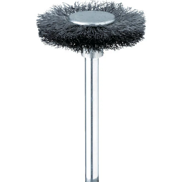 【CAINZ-DASH】ミニター 金属ブラシ ホイール スチール φ22 (3本入) FC4101【別送品】