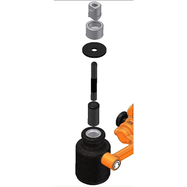 【CAINZ-DASH】西田製作所 パンチャー用小軸用アダプタセット NC-WAT10【別送品】