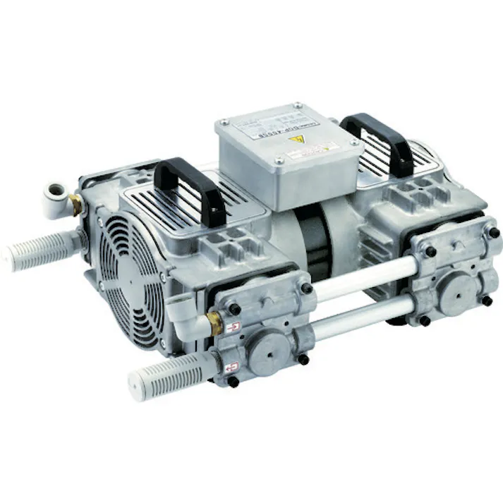 【CAINZ-DASH】アルバック 三相200-220V 揺動ピストン型ドライ真空ポンプ DOP-400SB【別送品】