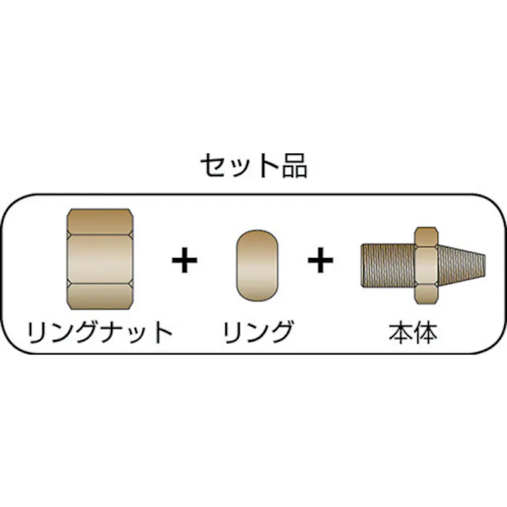 【CAINZ-DASH】アソー リングジョイント PT1/2XΦ12 RS-1412【別送品】