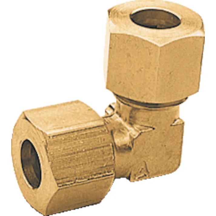 【CAINZ-DASH】アソー 両口リングエルボ Φ6(1/4) RL-2206【別送品】