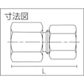 【CAINZ-DASH】アソー 内ネジリングジョイント　ＰＴ１／８ＸΦ６ RF-1106【別送品】