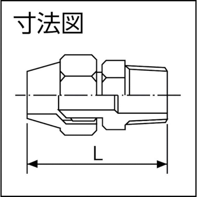【CAINZ-DASH】アソー フレアージョイント　ＰＴ１／４×Φ９．５３ FS-1203【別送品】