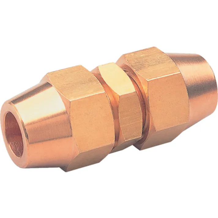 【CAINZ-DASH】アソー 両口フレアージョイント Φ9.53 FS-2033【別送品】