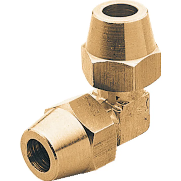 【CAINZ-DASH】アソー 両口フレアーエルボ Φ8 FL-2008【別送品】