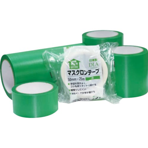 ホリコー マスクロンテープ 緑 50mm×25m MR50G 養生用クロステープ ホリコー マスクロンテープ 緑 50mm×25m MR50G 養生用クロステープ