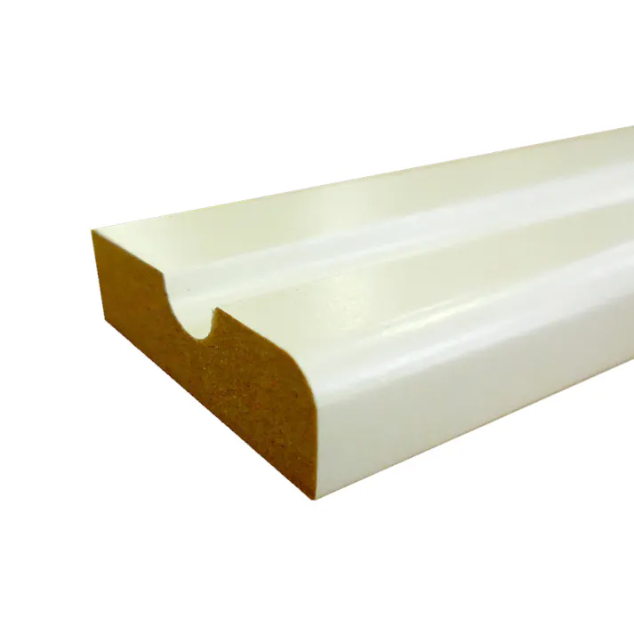 廻縁 ホワイト 幅26mm 長さ3940mm 厚さ7mm M-26D-WH【SU】