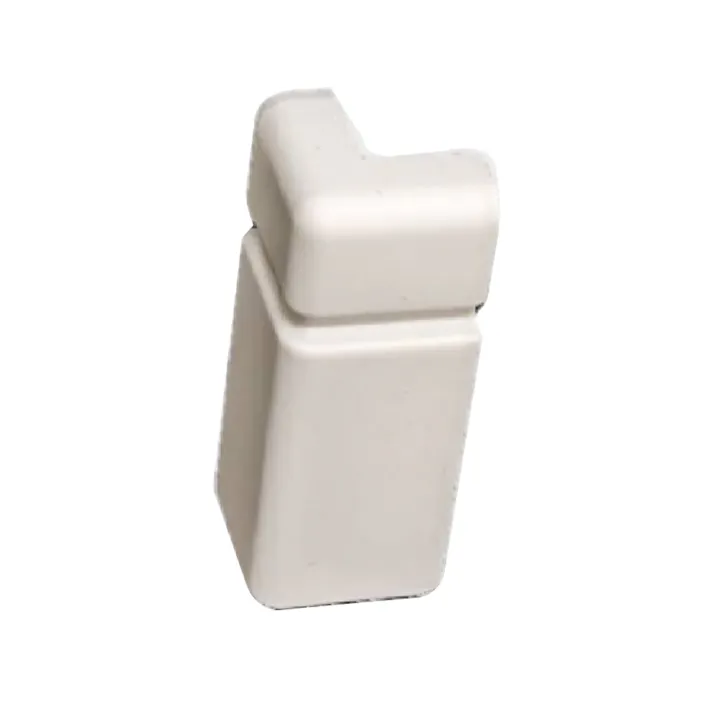 幅木用コーナーキャップ 出隅用 ホワイト