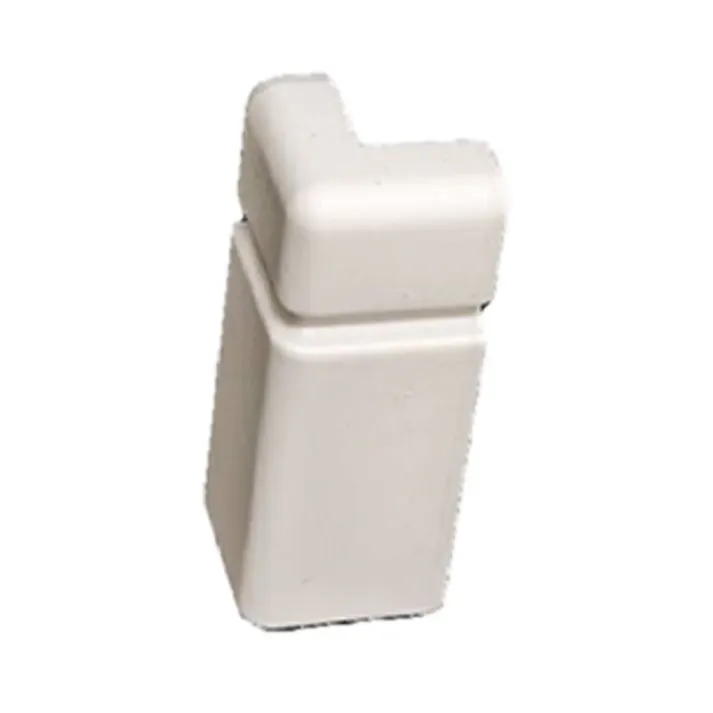 幅木用コーナーキャップ 出隅用 ホワイト