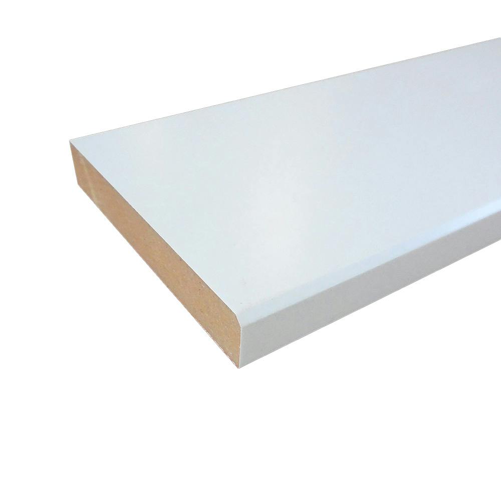 窓枠 ホワイト 幅143mm 長さ3940mm 厚さ20mm GLX-143D- WH【SU】