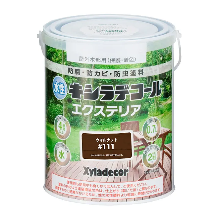 水性キシラデコール エクステリアS ウォルナット 0.7L【別送品】