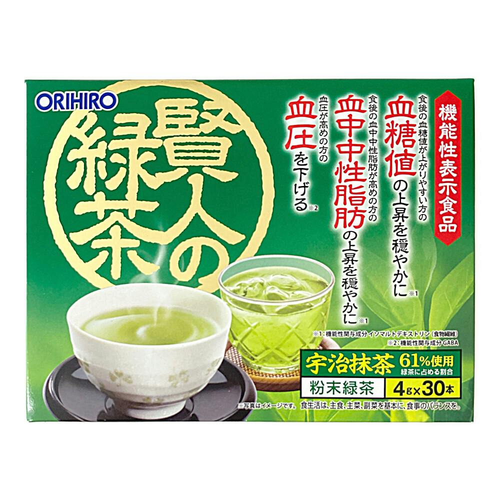 賢人の緑茶 4g×30本 | 栄養補助食品・機能性食品 通販