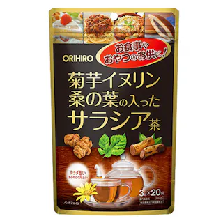 菊芋イヌリン桑の葉の入ったサラシア茶 60g(3g×20袋)