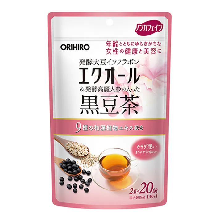 エクオール&発酵高麗人参の入った黒豆茶 20袋