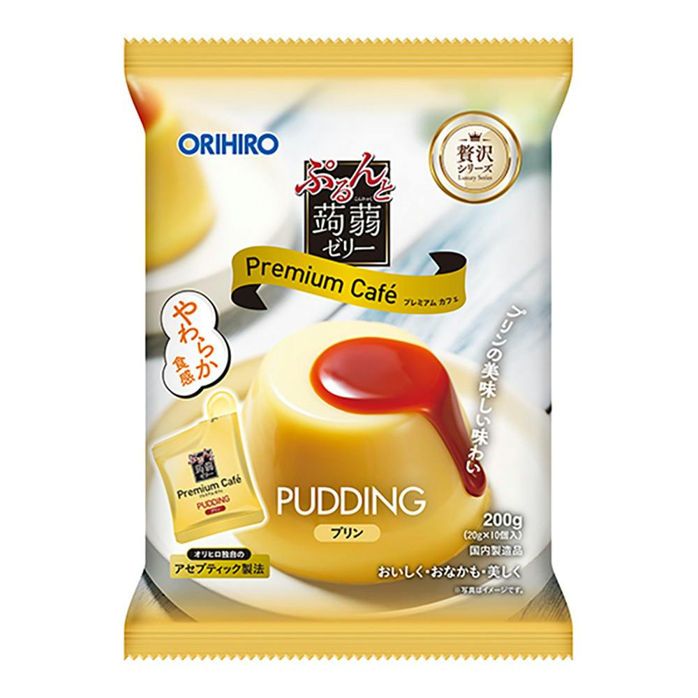 ぷるんと蒟蒻ゼリープレミアムカフェ プリン 20g×10個