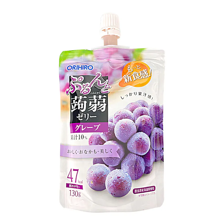 ぷるんと蒟蒻ゼリー スタンディング グレープ 130g